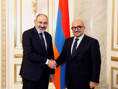 Փաշինյանն ընդունել է Իտալիայի մշակույթի նախարարին