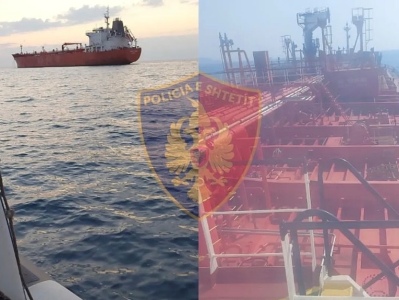 Vessel with Russian smuggled oil from Azerbaijan detained in Albania