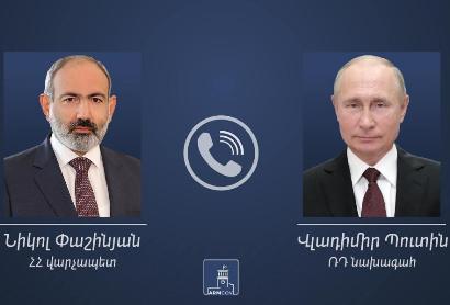 Пашинян и Путин обсудили кризис в Нагорном Карабахе в результате блокирования Лачинского коридора
