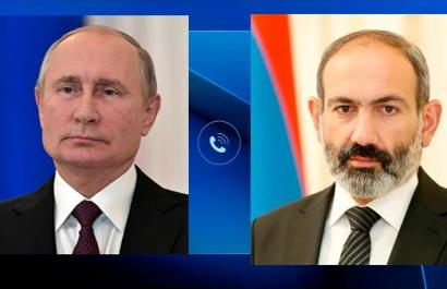 Пашинян проинформировал Путина о встрече с Алиевым в Мюнхене