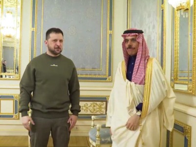 Saudi Arabia FM visits Ukraine for first time in 30 years