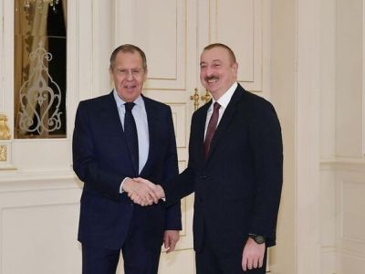 Aliyev receives Lavrov