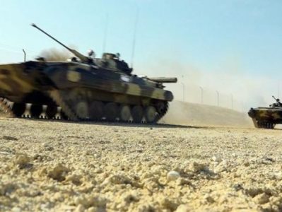 Command-staff exercises held in Nakhijevan