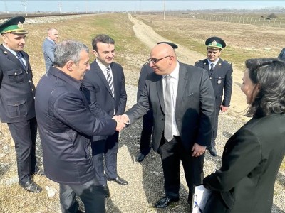 US charge d'affaires in Azerbaijan visits Iran border