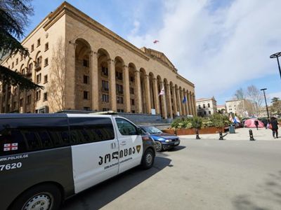 Полиция Грузии задержала 36 участников акции против законопроекта об иностранных агентах