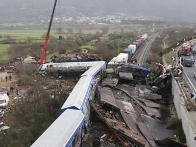 Greece train collision death toll rises to 57
