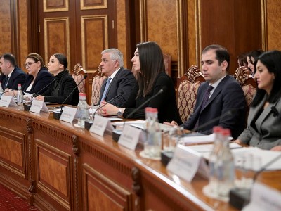 Փոխվարչապետ Մհեր Գրիգորյանն ընդունել է ԵՄ-ՀՀ ՀԸԳՀ քաղհասարակության անդամներին
