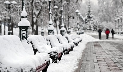 Высота снежного покрова в Москве достигла максимума