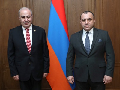 ՍԴ նախագահն ու Վրաստանի դեսպանը կարևորել են դատաիրավական ոլորտում գործակցության ակտիվացումը