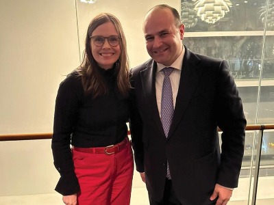 Նարեկ Մկրտչյանը Իսլանդիայի վարչապետի հետ քննարկել է սոցիալական ոլորտում փորձի փոխանակման հնարավորությունը