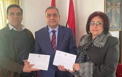 Սիրիայում Հայաստանի դեսպանը դրամական օժանդակություն է փոխանցել Լաթաքիայի և Քեսաբի դպրոցներին