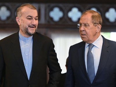 Russia, Iran FMs discuss Ukraine