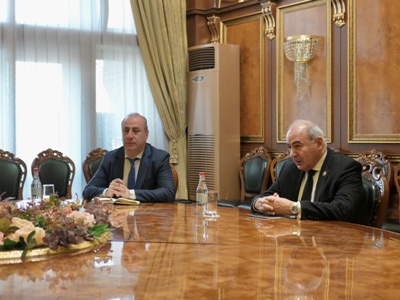 Руководитель аппарата премьер-министра принял новоназначенного посла Грузии в Армении