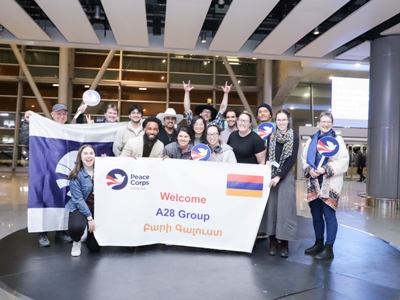 American Peace Corps Volunteers return to Armenia