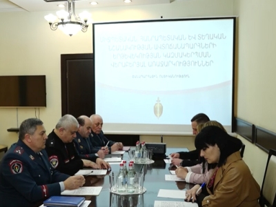 Ոստիկանությունում քննարկվել են հանրապետության ավտոճանապարհներին երթևեկության կազմակերպման հարցերը