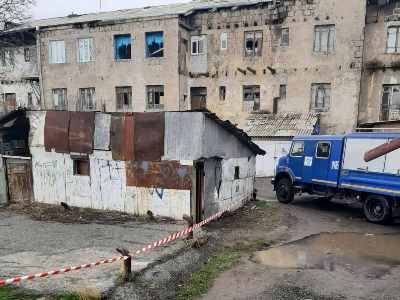 Փլուզում Գյումրի քաղաքում. առկա է նաև հետագա փլուզման վտանգ
