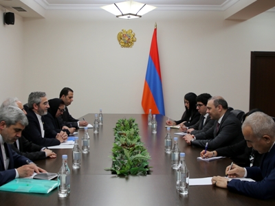 ԱԽ քարտուղարը Իրանի փոխարտգործնախարարին է ներկայացրել է հայ-ադրբեջանական սահմանին եւ Ղարաբաղի շուրջ տիրող իրավիճակը