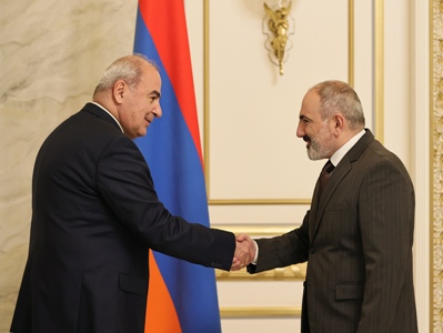 Armenia PM receives new Georgian ambassador, underscores further expansion of economic ties