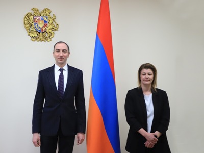 Armenia minister, Denmark envoy discuss cooperation in technology sector between two countries (PHOTOS)