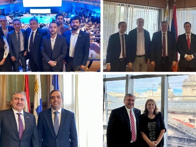 Արթուր Խաչատրյանը Արգենտինայում և Ուրուգվայում ներկայացրել է Արցախում ստեղծված իրավիճակը