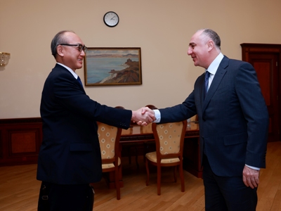 Ողջունելի քայլ է Հայաստանում Հակակոռուպցիոն կոմիտեի ստեղծումը. Ճապոնիայի դեսպանը՝ Սասուն Խաչատրյանին