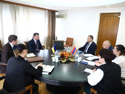 Armenia-Ukraine economic relations’ development is discussed (PHOTOS)