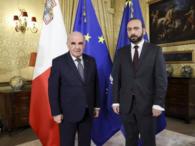 Միրզոյանը Մալթայի նախագահին է ներկայացրել Հարավային Կովկասում ստեղծված անվտանգային իրավիճակը