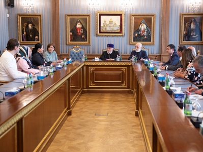 Ամենայն Հայոց Կաթողիկոսն ընդունել է մեքսիկացի սենատորներին