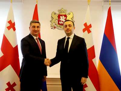 Գնել Սանոսյանն ու Իրակլի Ղարիբաշվիլին անդրադարձել են ենթակառուցվածքային ոլորտում համագործակցությանը