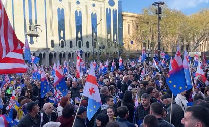 Թբիլիսիում հանրահավաք է եղել, պահանջել են ազատել Սահակաշվիլիին