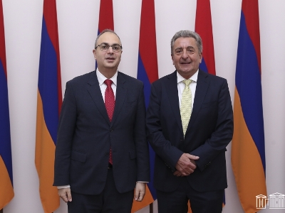 Քննարկվել են հայ-գերմանական հարաբերությունների խթանմանն առնչվող հարցեր