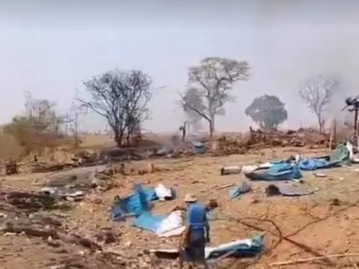 About 100 killed in airstrikes in rural Myanmar