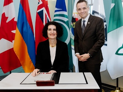 Armenia ambassador to Canada, newly elected mayor of Ottawa discuss cooperation