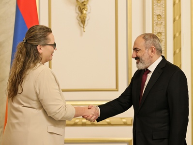 ԱՄՆ-ն մեծապես կարևորում է ՀՀ-ի հետ հարաբերությունների զարգացումը, այդ թվում՝ տնտեսության ոլորտում. Օլսոնը՝ Փաշինյանին