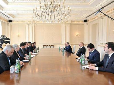 Իլհամ Ալիեւն ընդունել է Իսրայելի արտաքին գործերի նախարարին