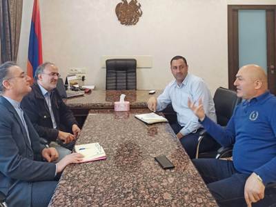 Мэр Мегри обсудил с Генконсулом Ирана вопросы сотрудничества