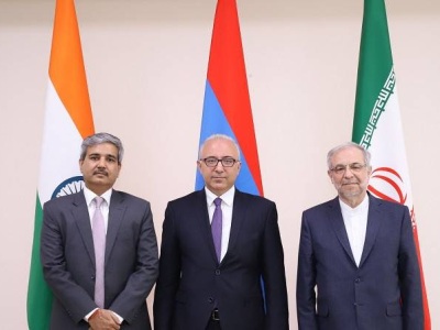 Armenia, Iran, India MFAs hold trilateral political consultations in Yerevan