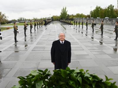 Armenia ex-President Sarkissian: We must be able to move forward without retreating from our identity, history