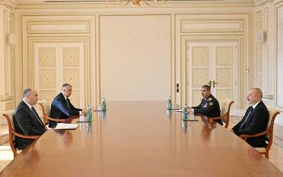 Ադրբեջանի նախագահն ու Վրաստանի պաշտպանության նախարարը քննարկել են տարածաշրջանային անվտանգության հարցեր
