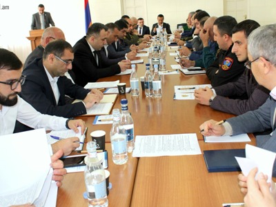 Սյունիքի մարզում խորհրդի նիստ է գումարվել, տրվել են հանձնարարականներ