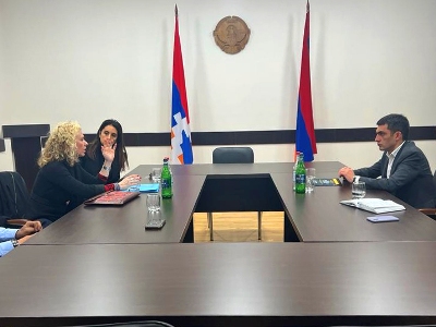 Foreign Affairs of the Republic of Artsakh received Co-Founder of the Lemkin Genocide Prevention Institute