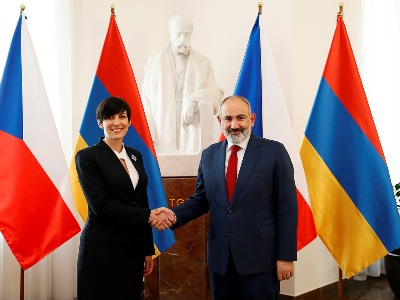 Pashinyan meets with the President of the Chamber of Deputies of the Czech Parliament
