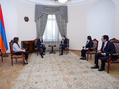 Armenia deputy PM, Brazil envoy discuss chances of expanding trade, economic relations