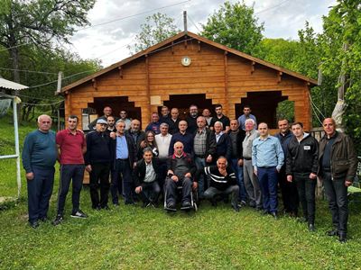 "Armenia" opposition party members visit Tavush Province