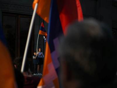 Participants of rally in Yerevan's Freedom Square demand freedom of self-determination for Artsakh
