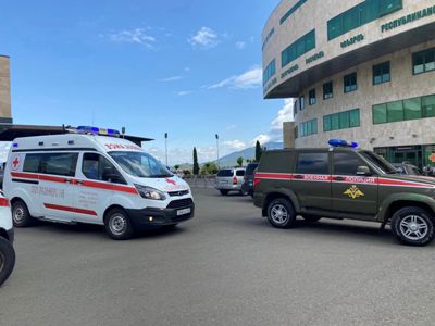 9 medical patients in severe condition are ambulanced from Karabakh to Armenia