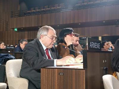 Պետք է հրատապ ՅՈՒՆԵՍԿՕ-ի առաքելություն ուղարկել ԼՂ և հարակից տարածքներ. Քրիստիան Տեր-Ստեփանյանը՝ ՅՈՒՆԵՍԿՕ-ում