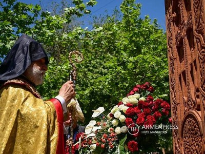 В Ереване установлен хачкар, посвященный многовековой армяно-польской дружбе