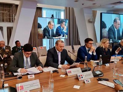 Security Council chief in Moscow, speaks about Armenia and Azerbaijan recognition of each other's territorial integrity
