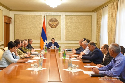 The President of The Artsakh Republic convened a session of the Security Council